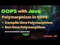 Lecture 7 Polymorphism in OOPS Compile-Time and Run-Time Polymorphism with Practicals