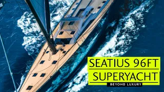 Tour the 96ft carbon superyacht Seatius from Southern Wind | Yachting World