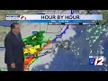 WPRI 12 Weather Forecast for 26 Mainly dry today showers this evening
