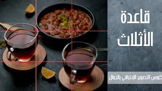 قاعدة الأثلاث   التثليث   في التصوير                   دندنها