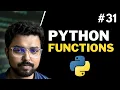 31 Functions in Python Python for Beginners in Hindi Full Course
