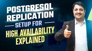 PostgreSQL High-Availability Done using the components - PostgreSQL patroni etcd and HAProxy