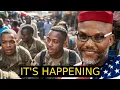 USA Igbo Army Veterans Lands In Nigeria For Nnamdi Kanu. BIG UPDATE