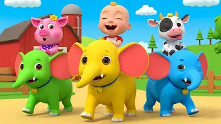 Chú Voi Con Ở Bản Đôn 🐘 | Nhạc Thiếu Nhi Vui Nhộn | Con Voi Nhảy Múa Cho Bé