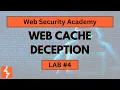 Exploiting cache server normalization for web cache deception PortSwigger SERIES