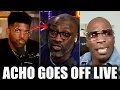 Emmanuel Acho Shocks Co Hosts Callsout Shannon Sharpe Ocho Nightcap LIVE ALL NIGHT NO CAP WYA