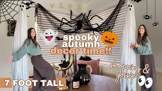 I bought a 7 FOOT GHOST and things escalated from there 👻 | Autumn Vlog