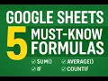 Google Sheets for Beginners - Smart Formulas to Start With