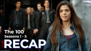 the 100 recap seasons 1 5