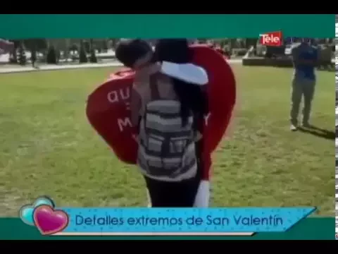 Detalles extremos de San Valentín