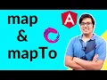 map mapTo operator of Rxjs map operator in Angular