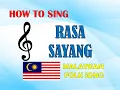 RASA SAYANG - Video tutorial on how to sing the song (MAPEH 8)