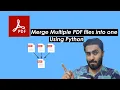 Merge Multiple PDF files into one using Python 2022