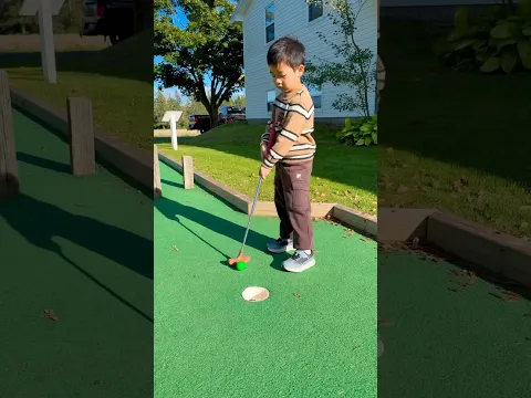 ⛳ Golf for Kids: Learn Patience! ❤️