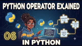 06 Python Operators Explained Arithmetic Comparison Logical Operators Python Tutorial
