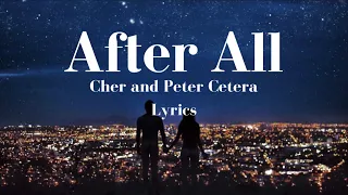 after all cher and peter cetera lyrics
