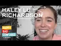 Haley Lu Richardson talks THE WHITE LOTUS Jonas brothers obsession Happy Sad Confused