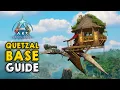 PVE Ultimate Quetzal Base Building Tutorial ARK Survival Ascended