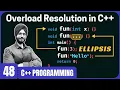 Function Overload Resolution in C