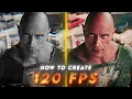 How to Create 4k 120 FPS FlowFrames Tutorial Increase FPS of Edits