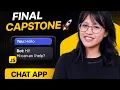 Day 59 Capstone Project Build Real Chat App Full Stack Practice JavaScript Final Project