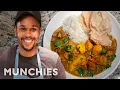 Jamaican Curry Chicken With Homemade Roti Quarantine Cooking