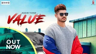 VALUE - Kadir Thind Ft Ravi Raj | l Rubal Jawa | latest punjabi Song 2019| STS | Ditto Music