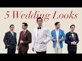 5 Groom Outfits Based on 5 Wedding Venue Ideas -