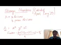 Strange Numbers Codechef April Long Challenge 2020 STRNO