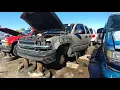 2000 GMC Safari van 2 wheel drive visiting LKQ Pick-A-Part