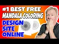 Best Free Mandala Coloring Design Site Online - Sell On Amazon KDP