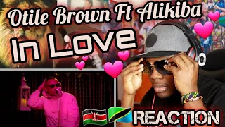 otile brown x alikiba in love official music video reaction