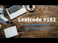 MySQL - Leetcode