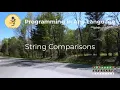 String Comparisons