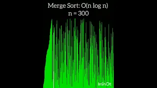 Merge sort simulation using python and pygame