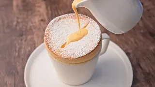 سوفليه الفانيليا من ألذ الوصفات الفرنسيه لعشاق الفانيليا 