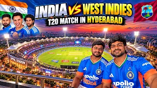 INDIA VS WEST INDIES T20 Match మన హైదరాబాద్ లో