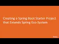 Spring Boot Tip Trick Technique Create Spring Boot Starter Project packtpub com
