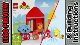 PREVIEW: 10414, LEGO Duplo, Daily Routines: Eating & Bedtime​ & Building Instructions! LEGO 2024