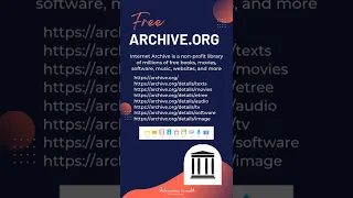 Archive Is A Library Of Millions Of Free Books Movies Software Music Websites Archive Library 