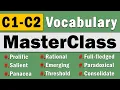C1 C2 Vocabulary Masterclass Transform Your English in 4 Hours