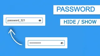 Show and Hide Password using Javascript