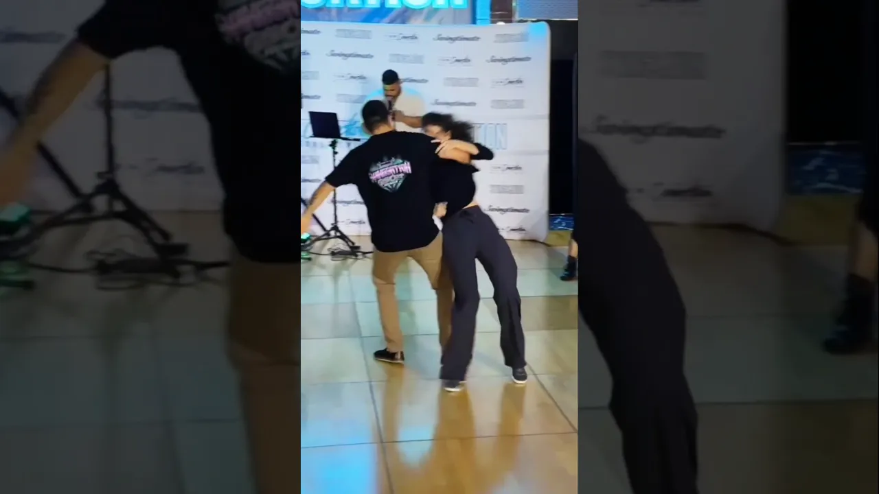 Sweep the leg 😯🔥 #improv #westcoastswing