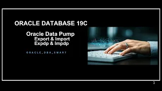 How to Export and Import Tables in Oracle Database Data Pump expdp impdp Tutorial