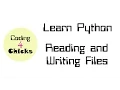 Learn Python - Reading and Writing Files