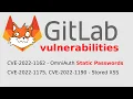 Gitlab OmniAuth Static Passwords and stored XSS