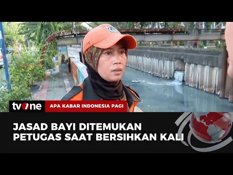 Petugas Kebersihan Ceritakan Proses Evakuasi Jasad Bayi di Aliran Kali