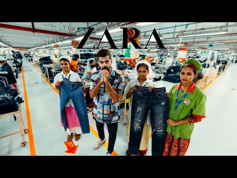 Download MP3 La fábrica más grande y barata de ropa de marca del mundo- H&M y Zara en Bangladesh