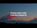 The 1975 - Falling For You (Lyrics)