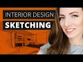 Interior Design Sketching - Complete Guide for Beginners and Pro s